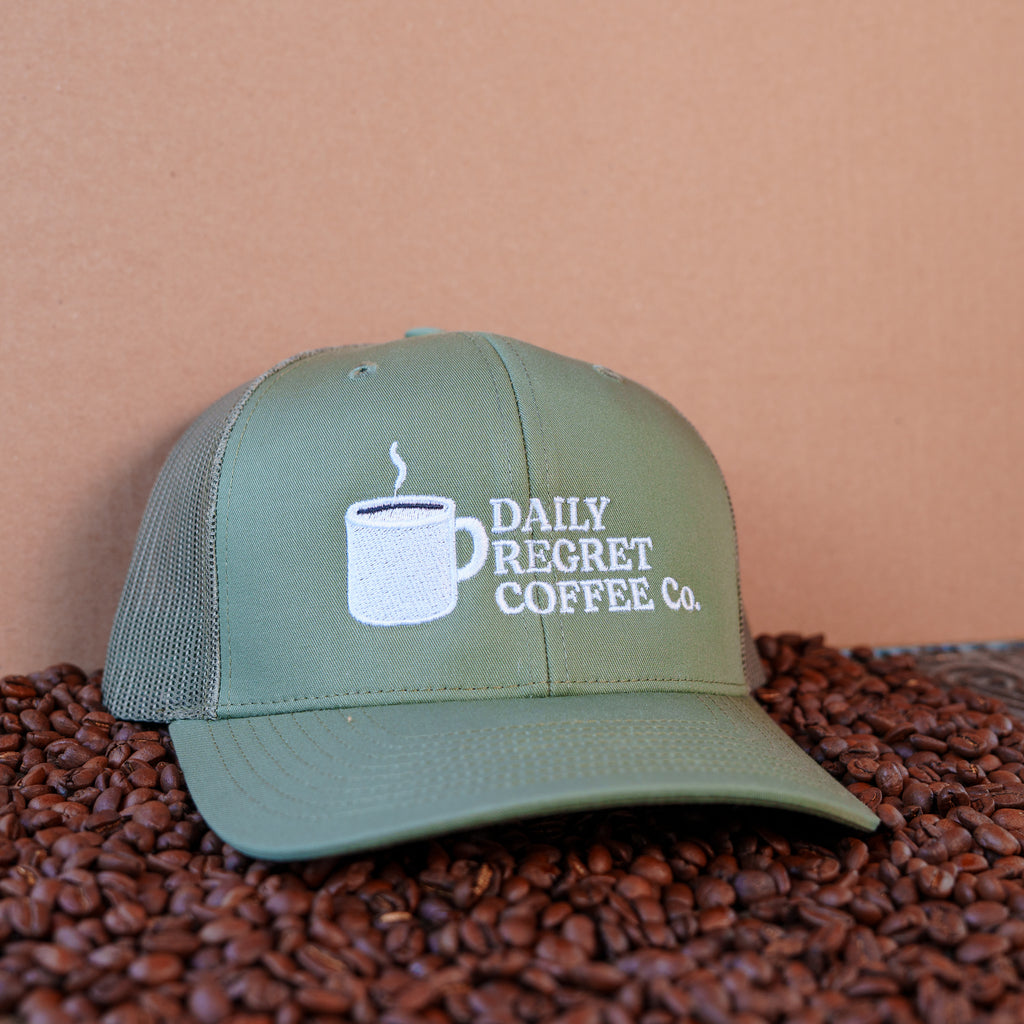 Daily Regret Coffee Trucker Hat - 3 Colors